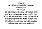 Bài giảng Lý thuyết điều khiển tự động 2: Chương 6 - Đỗ Quang Thông