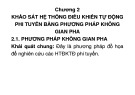 Bài giảng Lý thuyết điều khiển tự động 2: Chương 2 - Đỗ Quang Thông