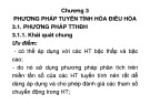 Bài giảng Lý thuyết điều khiển tự động 2: Chương 3 - Đỗ Quang Thông