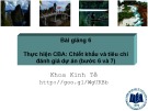 Bài giảng Kinh tế học về kiểm soát ô nhiễm: Chương 6