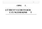 Bài giảng Kinh tế phát triển: Chương 2 - Lý thuyết về sự chuyển dịch cơ cấu ngành kinh tế