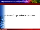 Bài giảng Ngôn ngữ lập trình nâng cao: Bài 1.1 - Nguyễn Xuân Hùng