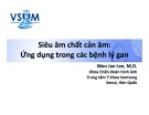 Siêu âm chất cản âm: Ứng dụng trong các bệnh lý gan