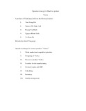 Operation strategy for Black tea product