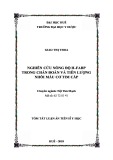 Tóm tắt luận án Tiến sĩ Y học: Nghiên cứu nồng độ H-FABP trong chẩn đoán và tiên lượng nhồi máu cơ tim cấp