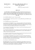 Thông tư số 44/2018/TT-BQP