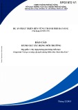 Dự án phát triển bền vững thành phố Đà Nẵng: Báo cáo đánh giá tác động môi trường (tín dụng số 5233 vn)