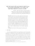 Hấp thụ phi tuyến hai photon trong MoS2 đơn lớp dưới ảnh hưởng của tương tác electron-phonon âm dọc-áp điện