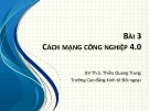 Bài giảng Tin văn phòng 2: Bài 3 - ThS. Thiều Quang Trung