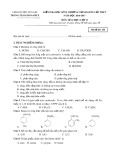 Đề kiểm tra HK 2 môn Hóa học lớp 11 năm 2016-2017 - TTGDTX Yên Lạc - Mã đề 256