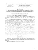 Quyết định/Số: 532/QĐ-UBND - Huyện Bắc Trà My