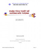  phân tích thiết kế hướng đối tượng: phần 1 - pgs. ts phạm văn Đức