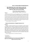 Đặc điểm hình thái và giải phẫu của rễ cây Viễn chí Việt Nam (Polygala Karensium Kruz.) thuộc họ Viễn chí (Polygalaceae)