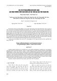 Các yếu tố ảnh hưởng đến quyết định lựa chọn phương thức chăn nuôi lợn thịt trên địa bàn tỉnh Thanh Hóa