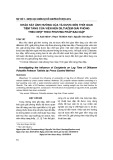 Khảo sát ảnh hưởng của tá dược đến thời gian tiềm tàng của viên nén diltiazem giải phóng theo nhịp theo phương pháp bao dập