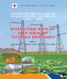  phần trạm biến áp cấp điện áp từ 220kv đến 500kv (tập 1): phần 2 - tập đoàn điện lực việt nam