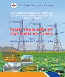  phần trạm biến áp cấp điện áp 110kv (tập 1): phần 2 - tập đoàn điện lực việt nam