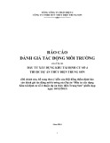 Báo cáo đánh giá tác động môi trường của dự án: Đầu tư xây dựng khu tái định cư số 4 thuộc dự án thủy điện Trung Sơn