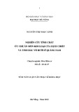 Tóm tắt Luận văn Thạc sĩ Khoa học: Nghiên cứu tính chất ức chế ăn mòn kim loại của dịch chiết và tinh dầu vỏ bưởi ở Quảng Nam