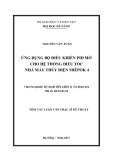 Tóm tắt Luận văn Thạc sĩ Kỹ thuật: Ứng dụng bộ điều khiển PID mờ để điều chỉnh các tham số PID của bộ điều chỉnh tốc độ tua bin