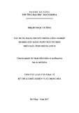 Tóm tắt Luận văn Thạc sĩ Kỹ thuật: Xây dựng mạng truyền thông công nghiệp modbus rtu bằng ngôn ngữ python trên máy tính nhúng linux