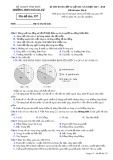 Đề thi KSCĐ lần 3 môn Địa lí lớp 12 năm 2017-2018 - THPT Ngô Gia Tự - Mã đề 357