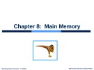 Lecture Operating system concepts (9/ed) - Chapter 8: Main Memory