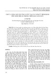 Chất lượng môi trường nước tại các đầm từ Bình Định đến Ninh Thuận trong thời gian gần đây