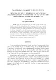 Trữ lượng tức thời và phân bố nguồn lợi cá chỉ vàng (selaroides leptolepis) ở vùng biển phía nam Việt Nam dựa trên kết quả điều tra bằng phương pháp thủy âm