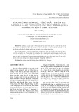 Bằng chứng trọng lực về đứt gãy Thuận Hải - Minh Hải và hệ thống đứt gãy trên thềm lục địa Nam Trung Bộ và nam Việt Nam