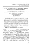 Lượng giá kinh tế giá trị du lịch từ các hệ sinh thái biển vùng đảo Bạch Long Vĩ, Hải Phòng