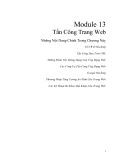Tấn công trang web: Module 13