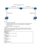 Lab Static oute  proxy ARP - Bài 1a