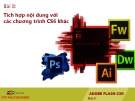 Bài giảng Thiết kế đa truyền thông với Adobe Flash CS6: Học phần H