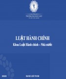 Bài giảng Luật hành chính: Bài 6 - ĐH Luật