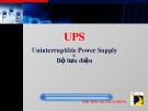 Bài giảng Bộ lưu điện (Uninterruptible Power Supply)