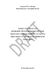 Dự thảo: Nghiên cứu chính sách rủi ro đối với ngành bán lẻ Việt Nam trong bối cảnh hội nhập TPP và các FTA hiện trạng và các đề xuất chính sách