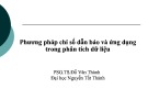 Bài giảng Phương pháp chỉ số dẫn báo và ứng dụng - PSG.TS. Đỗ Văn Thành