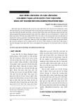 Đặc điểm lâm sàng và cận lâm sàng của bệnh thận lupus được phát hiện sớm bằng xét nghiệm micoralbumin/creatinine niệu