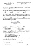 Đề kiểm tra giữa HK 1 môn Vật lí lớp 12 năm 2017-2018 - THPT Chuyên Lương Thế Vinh - Mã đề 124