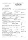 Đề kiểm tra 1 tiết lần 1 môn Hóa học lớp 11 năm 2018-2019 - THPT Phan Ngọc Hiển - Mã đề 289