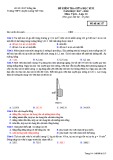 Đề kiểm tra giữa HK 2 môn Vật lí lớp 10 năm 2017-2018 - THPT Chuyên Lương Thế Vinh - Mã đề 357