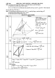Đề kiểm tra 1 tiết Hình học 12 chương 1 năm 2017-2018 có đáp án - Trường THPT Đoàn Kết