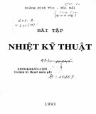  bài tập nhiệt kỹ thuật: phần 1