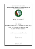 Luận văn Thạc sĩ Khoa học môi trường: Nghiên cứu khả năng xử lý kim loại trong nước bằng polyme sinh học (biopolymer) tách từ bùn thải sinh học