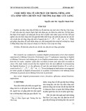 Cuộc điều tra về lỗi phát âm trong tiếng Anh của sinh viên chuyên ngữ trường Đại học Cửu Long