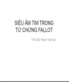 Bài giảng Siêu âm tim trong tứ chứng fallot - TS. BS. Phạm Thái Sơn