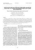 Chế tạo chất hấp phụ từ bã chè và ứng dụng cho hấp phụ thuốc diệt cỏ 2,4-dicolorophenenoxyaxetic axit trong môi trường nước