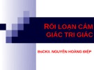 Bài giảng Rối loạn cảm giác tri giác