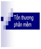 Bài giảng Tổn thương phần mềm